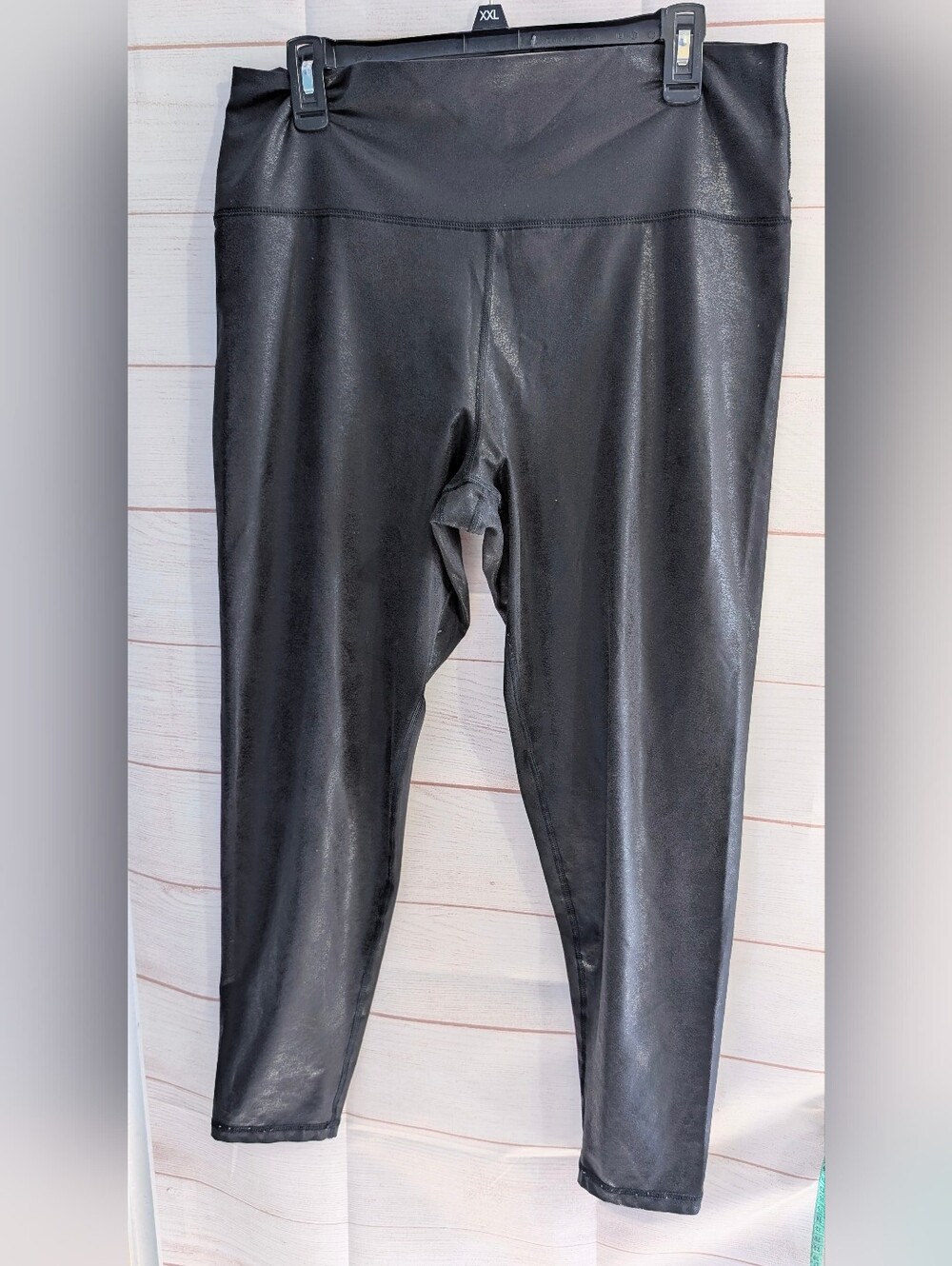Aerie Black 🖤 Faux Leather Legging Plus Size XXL